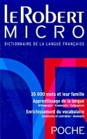 Le Robert Micro: Dictionnaire d'apprentissage de la langue francaise артикул 5693b.